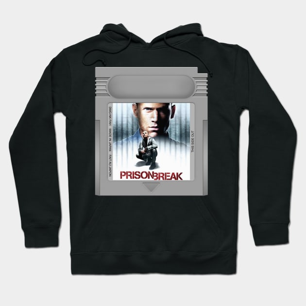 Prison Break Game Cartridge Hoodie by PopCarts